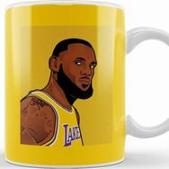 Baskı Dükkanı KB9528 Lebron James Porselen Kupa Bardak