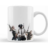 Baskı Dükkanı KB9648 Player Unknowns Battlegrounds Pubg Porselen Kupa Bardak