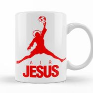 Baskı Dükkanı KB9906 Aie Jesus Porselen Kupa Bardak