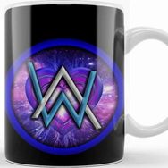Baskı Dükkanı KB9919 Alan Walker Dj Trap Edm Music Porselen Kupa Bardak