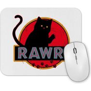 Baskı Dükkanı Kedi Cat Rawr Mouse Pad