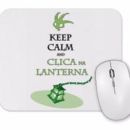 Baskı Dükkanı Keep Calm Clica Na Lanterna Mouse Pad