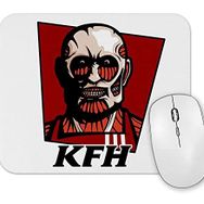 Baskı Dükkanı Kentucky Fried Human Attack of Titan Mouse Pad