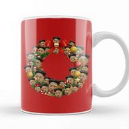 Baskı Dükkanı Kim Jong Un Multiface Christmas Wreath Kupa