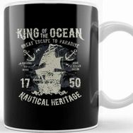 Baskı Dükkanı King Of The Ocean Sailing Kupa