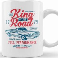 Baskı Dükkanı King Of The Road Convertible Kupa