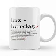 Baskı Dükkanı Kişi Sevdiği ile Beraberdir Yazılı Kupa