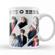 Baskı Dükkanı Kişiye Özel Bangtan Boys Bts Kupa