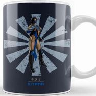 Baskı Dükkanı Kitana Retro Japanese Mortal Kombat Kupa