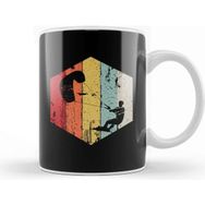 Baskı Dükkanı Kite Boarding Kiteboarder Retro Vintage Look Gift Kupa