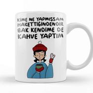 Baskı Dükkanı Kız Kardeş Yazılı Kupa