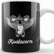 Baskı Dükkanı Koala Bear Unicorn Koalacorn Kupa