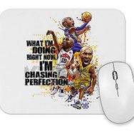 Baskı Dükkanı Kobe Bryant Honors Perfection Mouse Pad
