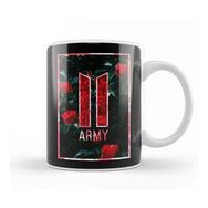 Baskı Dükkanı Kpop Army Kpop Red Roses Kupa