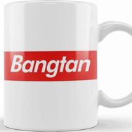 Baskı Dükkanı Kpop Bangtang Box Logo Kupa