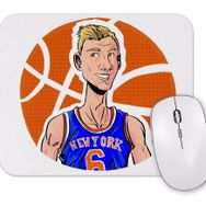 Baskı Dükkanı Kristaps Porzingis Mouse Pad
