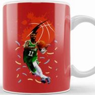 Baskı Dükkanı Kyrie Irving Vintage Art Legend Basketball Gift Vintage Retro Style Kupa
