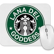 Baskı Dükkanı Lana Del Rey Goddess Branca Mouse Pad