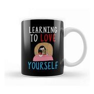 Baskı Dükkanı Learning to Love Yourself Self Confidence Kupa