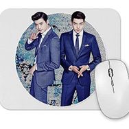 Baskı Dükkanı Lee Jong Suk And Kim Woo Bin Mouse Pad