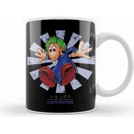 Baskı Dükkanı Lemmings Retro Japanese Kupa