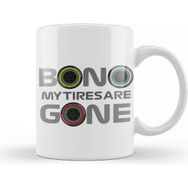 Baskı Dükkanı Lewis Hamilton Bono My Tires Are Gone Kupa
