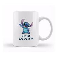 Baskı Dükkanı Lilo And Stitch Her Stitch Kupa