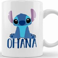 Baskı Dükkanı Lilo And Stitch Stitch Ohana Kupa