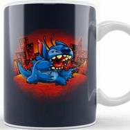 Baskı Dükkanı Lilo And Stitch Stitchzilla Kupa