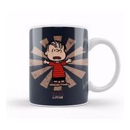 Baskı Dükkanı Linus Van Pelt Retro Japanese Kupa