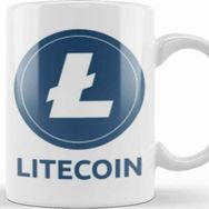 Baskı Dükkanı Litecoin To The Moon Logo Kupa