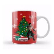 Baskı Dükkanı Liu Kang Around The Christmas Tree Mortal Kombat Kupa
