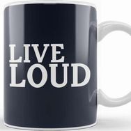 Baskı Dükkanı Live Loud Kupa