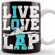 Baskı Dükkanı Live Swimming Pool Lap Love Swim Water Sports Swimmer Coach Kupa