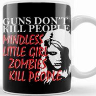 Baskı Dükkanı Living Dead Girl Guns Dont Kill People Kupa