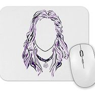 Baskı Dükkanı Lodge of Sorceresses the Witcher Mouse Pad