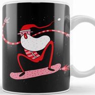 Baskı Dükkanı Lol Santa Funny Yılbaşı Yeni Yıl Konseptli Christmas Kupa