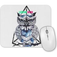 Baskı Dükkanı Looking Down Band Baykuş Mouse Pad