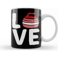 Baskı Dükkanı Love Curling Stones Curling Player Team Coach Skip Crew Kupa