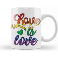 Baskı Dükkanı Love Is Love Kupa