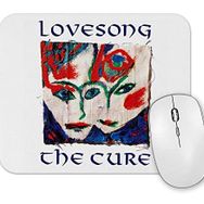 Baskı Dükkanı Lovesong the Cure Mouse Pad