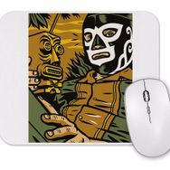 Baskı Dükkanı Luchador Mexicano Mouse Pad