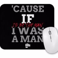 Baskı Dükkanı Lyrictaylor Swift the Man Mouse Pad