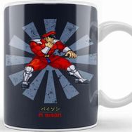 Baskı Dükkanı M Bison Retro Japanese Street Fighter Kupa