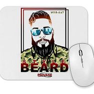 Baskı Dükkanı M1 Style Beard Mouse Pad