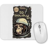 Baskı Dükkanı Macaco Astronauta Mouse Pad