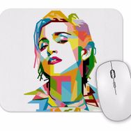 Baskı Dükkanı Madonna Circle Mouse Pad
