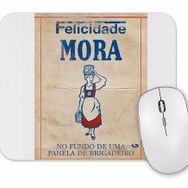 Baskı Dükkanı Madre Loca Leite Moça Mouse Pad