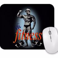 Baskı Dükkanı Madruga Fitness 2 Mouse Pad