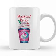Baskı Dükkanı Magical Drink Unicorn Milkshake Pixel Art Kupa